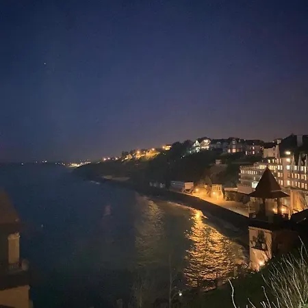 펜션 Les Roches Grises, Luxueuse Face Mer, 4etoiles, Et Jardin Panoramique, Societe La Clef Decamp 그랑빌