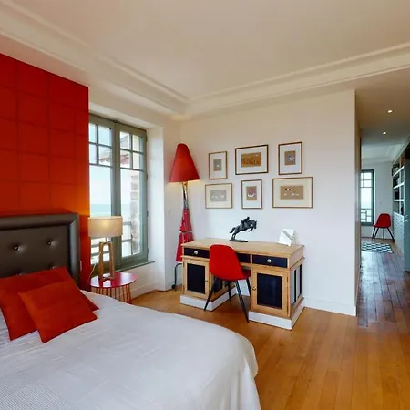 펜션 Les Roches Grises, Luxueuse Face Mer, 4etoiles, Et Jardin Panoramique, Societe La Clef Decamp