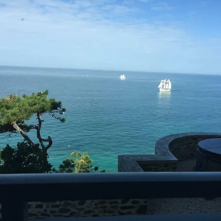 Les Roches Grises, Luxueuse Face Mer, 4etoiles, Et Jardin Panoramique, Societe La Clef Decamp * 그랑빌