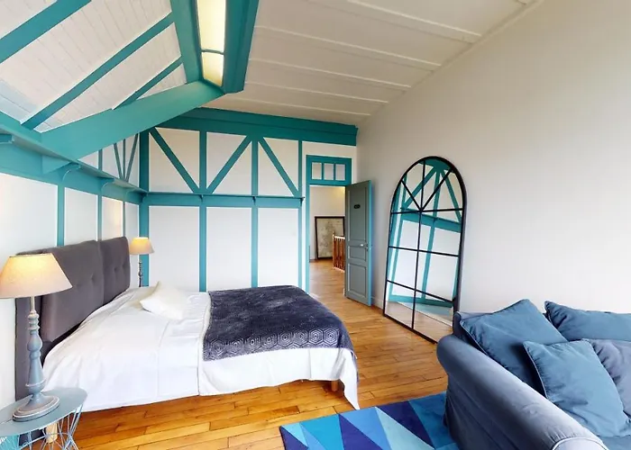 Les Roches Grises, Luxueuse Face Mer, 4étoiles, Et Jardin Panoramique, Société La Clef Decamp Casa vacanze *