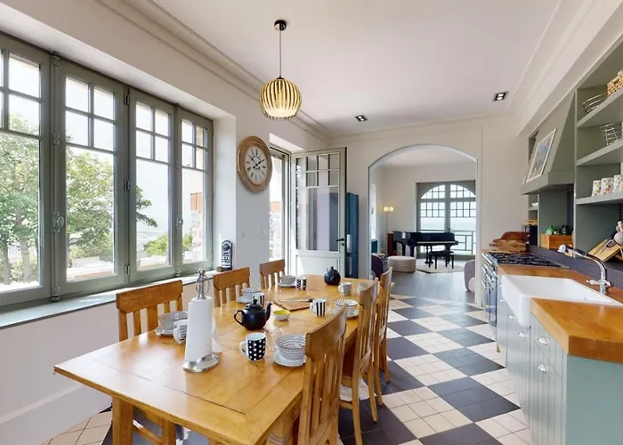 Les Roches Grises, Luxueuse Face Mer, 4étoiles, Et Jardin Panoramique, Société La Clef Decamp Casa vacanze