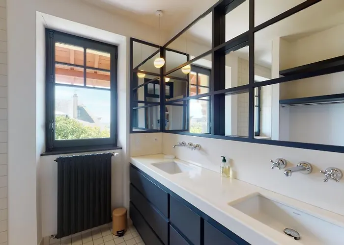 Les Roches Grises, Luxueuse Face Mer, 4étoiles, Et Jardin Panoramique, Société La Clef Decamp Casa vacanze *