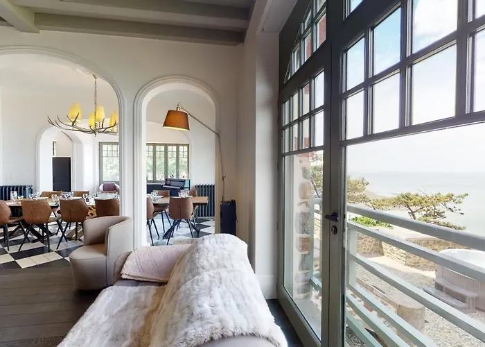 Les Roches Grises, Luxueuse Face Mer, 4étoiles, Et Jardin Panoramique, Société La Clef Decamp Casa vacanze *