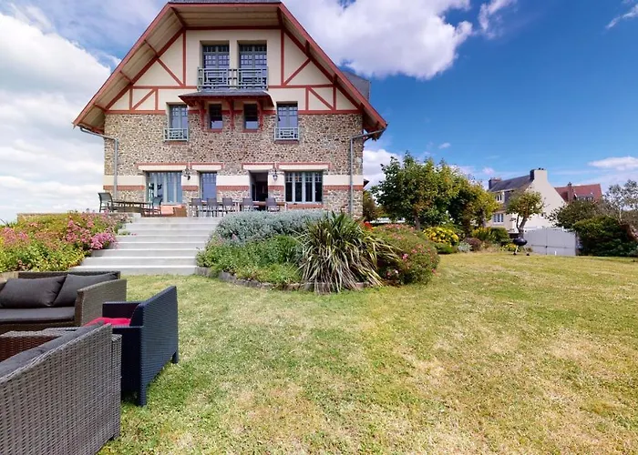 Les Roches Grises, Luxueuse Face Mer, 4étoiles, Et Jardin Panoramique, Société La Clef Decamp Casa vacanze