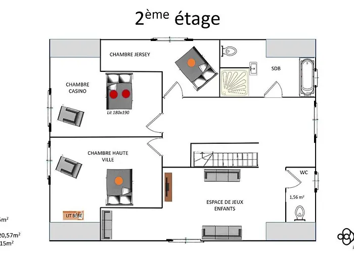 Les Roches Grises, Luxueuse Face Mer, 4étoiles, Et Jardin Panoramique, Société La Clef Decamp Casa vacanze *