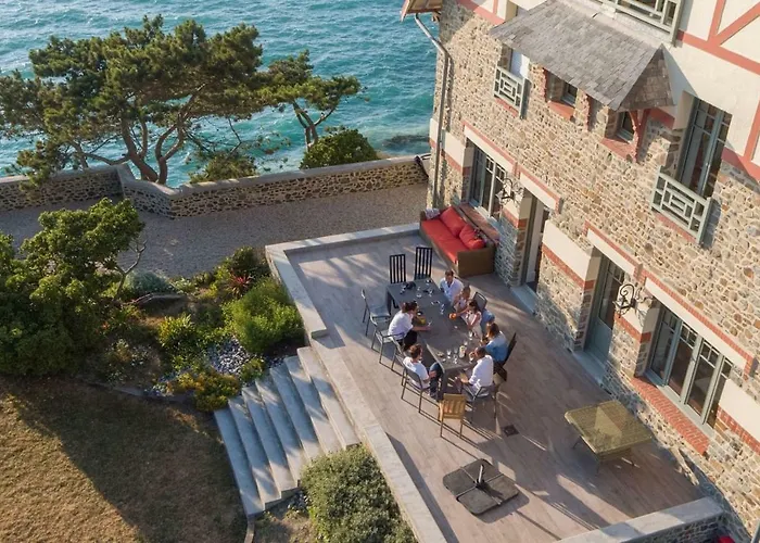 Les Roches Grises, Luxueuse Face Mer, 4étoiles, Et Jardin Panoramique, Société La Clef Decamp