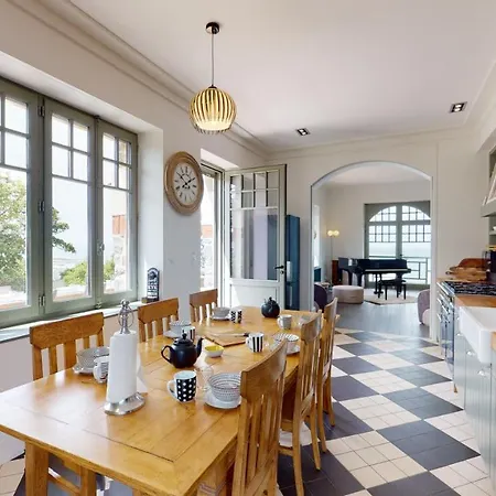 Les Roches Grises, Luxueuse Face Mer, 4etoiles, Et Jardin Panoramique, Societe La Clef Decamp Feriehus