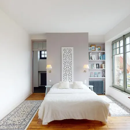 펜션 Les Roches Grises, Luxueuse Face Mer, 4etoiles, Et Jardin Panoramique, Societe La Clef Decamp 그랑빌