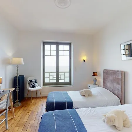 Les Roches Grises, Luxueuse Face Mer, 4etoiles, Et Jardin Panoramique, Societe La Clef Decamp 펜션