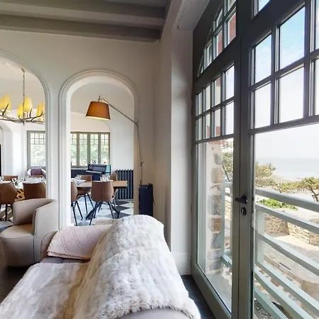 Les Roches Grises, Luxueuse Face Mer, 4etoiles, Et Jardin Panoramique, Societe La Clef Decamp 펜션 *