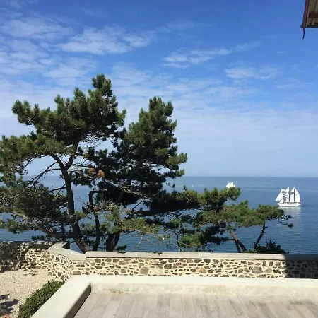 Les Roches Grises, Luxueuse Face Mer, 4etoiles, Et Jardin Panoramique, Societe La Clef Decamp Σπίτι διακοπών *