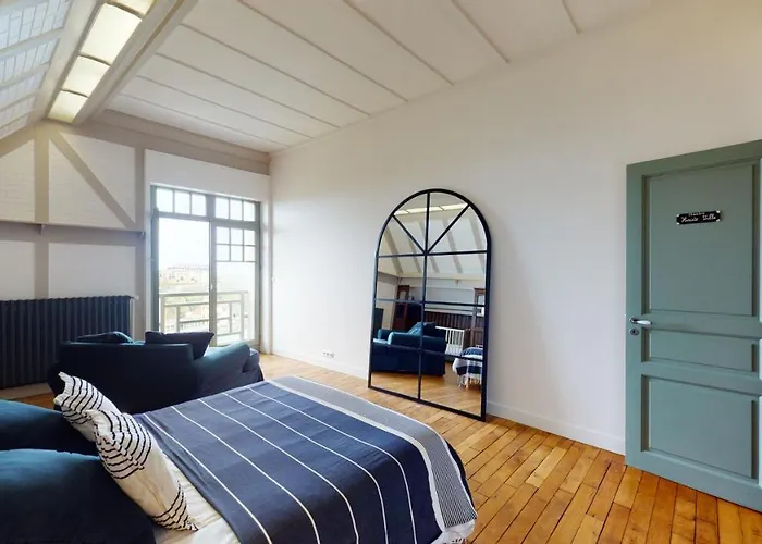 Les Roches Grises, Luxueuse Face Mer, 4etoiles, Et Jardin Panoramique, Societe La Clef Decamp 펜션 그랑빌