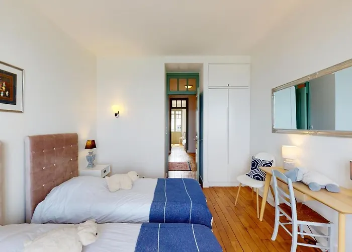 Les Roches Grises, Luxueuse Face Mer, 4etoiles, Et Jardin Panoramique, Societe La Clef Decamp * 그랑빌