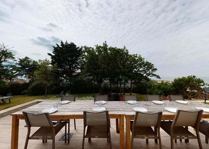 Les Roches Grises, Luxueuse Face Mer, 4etoiles, Et Jardin Panoramique, Societe La Clef Decamp *