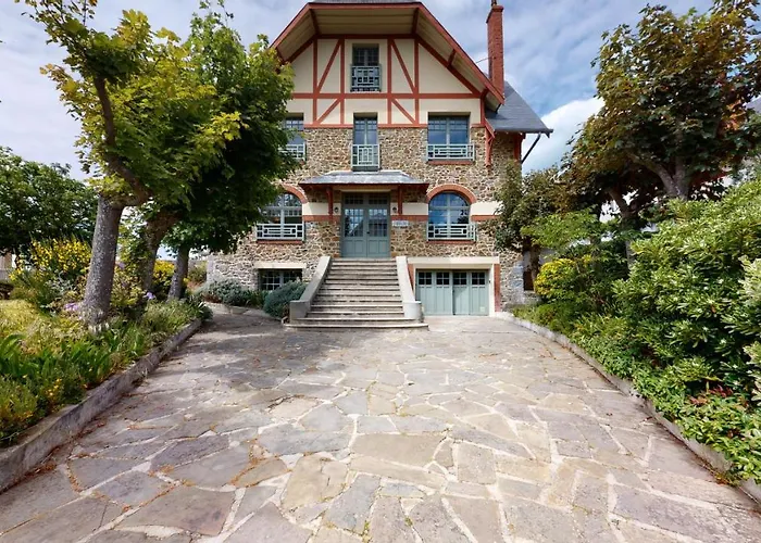 Les Roches Grises, Luxueuse Face Mer, 4etoiles, Et Jardin Panoramique, Societe La Clef Decamp בית נופש *