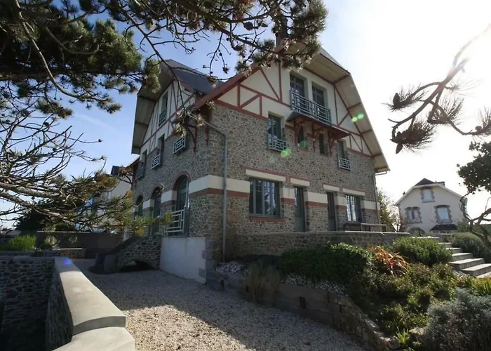 Les Roches Grises, Luxueuse Face Mer, 4etoiles, Et Jardin Panoramique, Societe La Clef Decamp 펜션 그랑빌